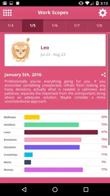 Work Horocope android App screenshot 11