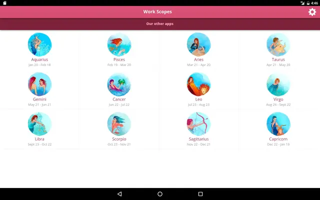 Work Horocope android App screenshot 4